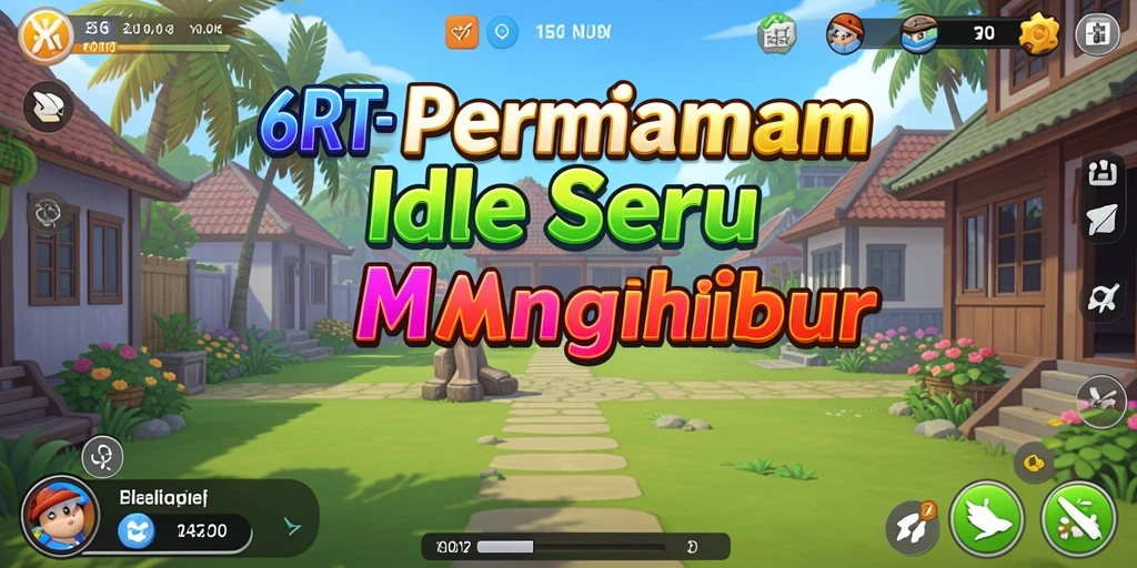 Screenshot utama 6RT menampilkan gameplay Idle yang menarik.