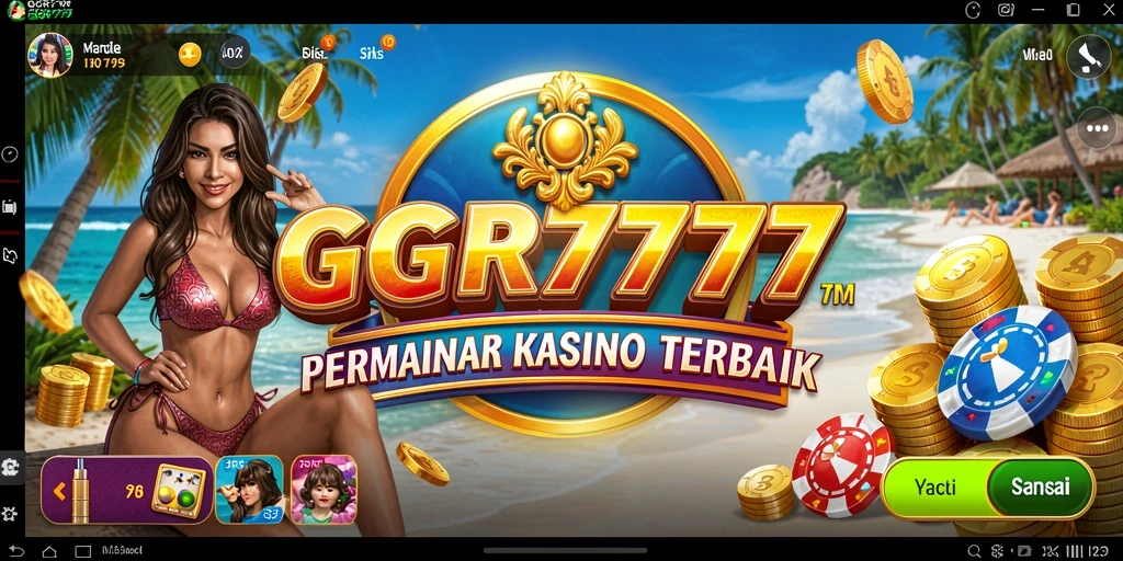 Tampilan permainan seru dalam GGR7777 dengan berbagai pilihan kasino.