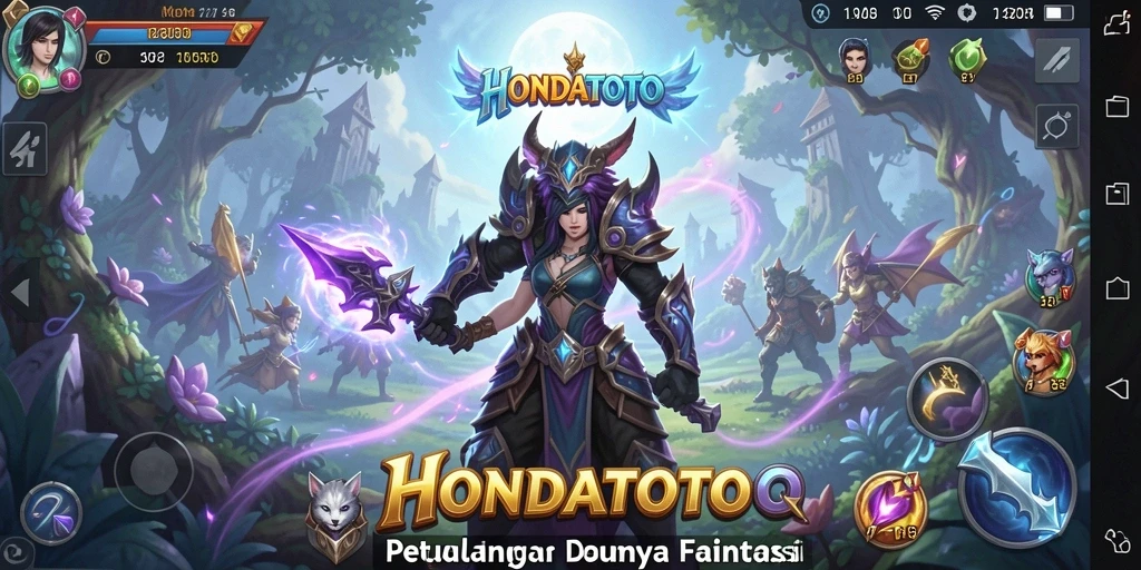 Screenshot dari gameplay HONDATOTO yang penuh petualangan.