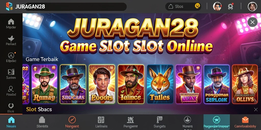 Tampilan gameplay JURAGAN28 yang seru dan menarik perhatian.