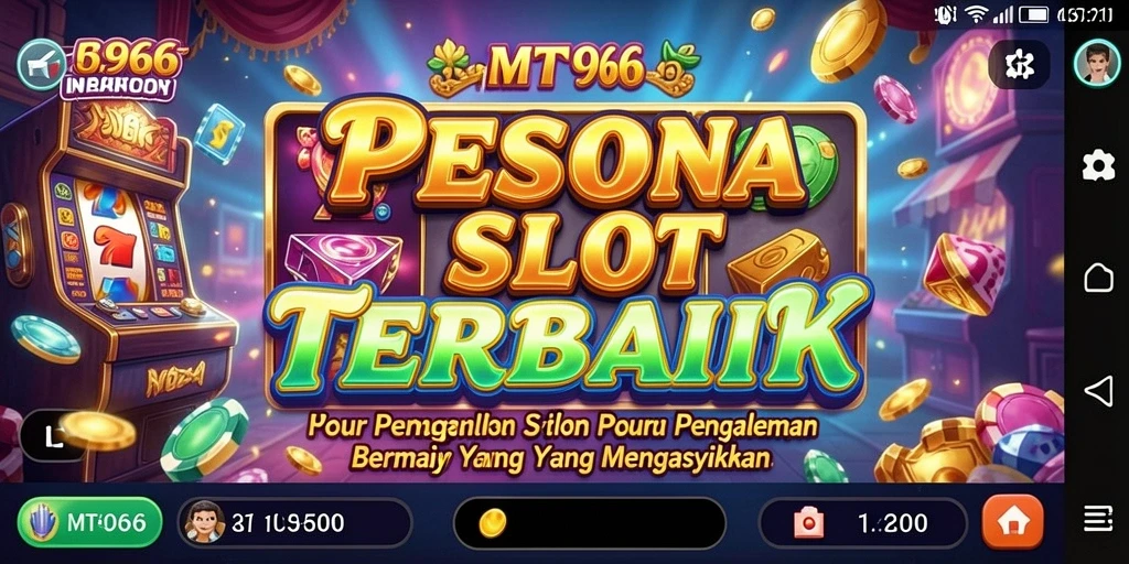 Tampilan menakjubkan gameplay Slot di MT966.