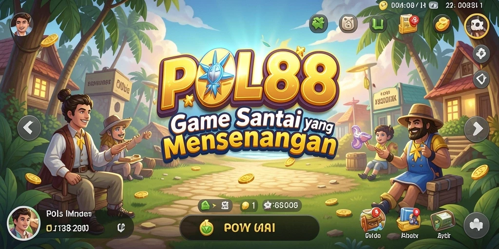 Screenshot gameplay POL88 yang menunjukkan keseruan bermain Casual.